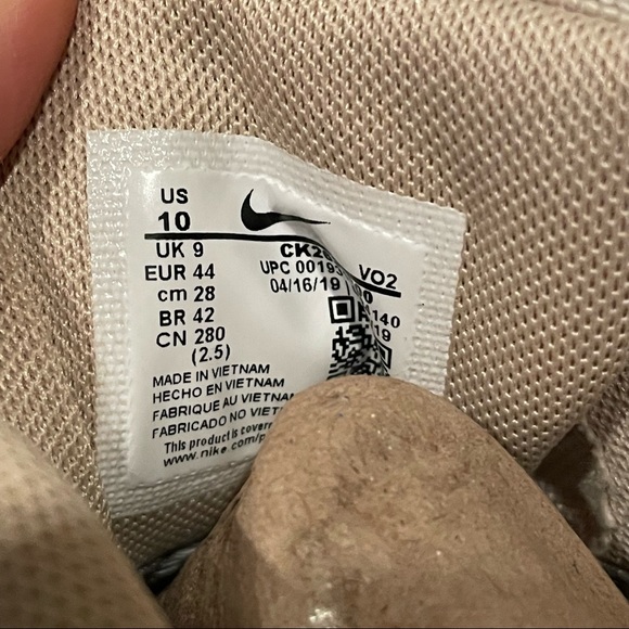 Air Force 1 Low Gore-Tex Sail/Tan/Gum Size 10 Deadstock new without box DS - Picture 5 of 7